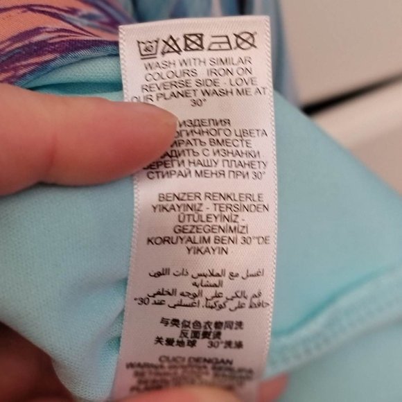 Diamond by Julien MacDonald Wave Fit & Flair High Low Dress - Picture 9 of 10